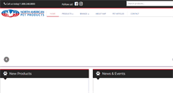 Desktop Screenshot of northamericanpet.com